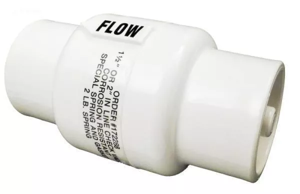 1-1/2-2" Corrosion resist. check valve, optional