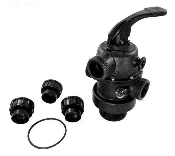 1-1/2" 5 Way complet backwash valve w/unions; REPLACES #228020