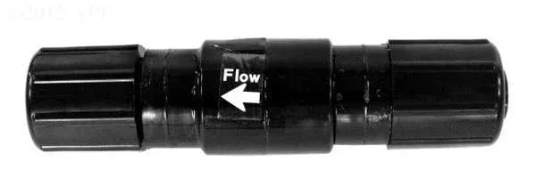 1/2" Corrosion resist. check valve, optional