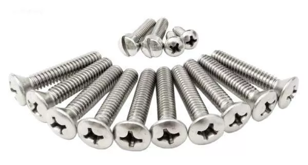 1-3/8" Screw kit, standard 10 hole, w/double gasket