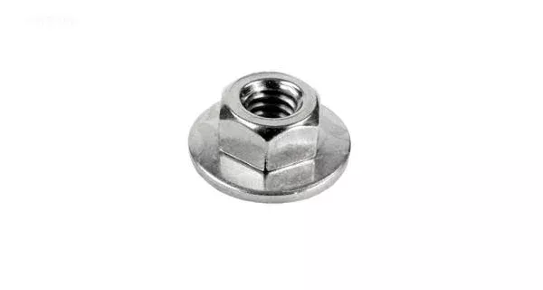 1/4" hex nut w/washer for tank bolt