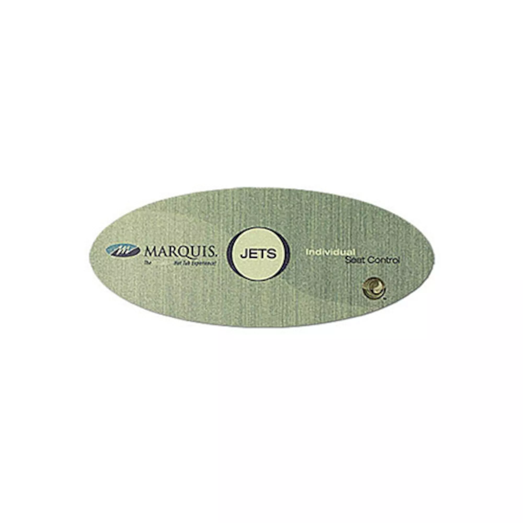 1 Button Marquis Spa Auxilliary Keypad Overlay 650-0686