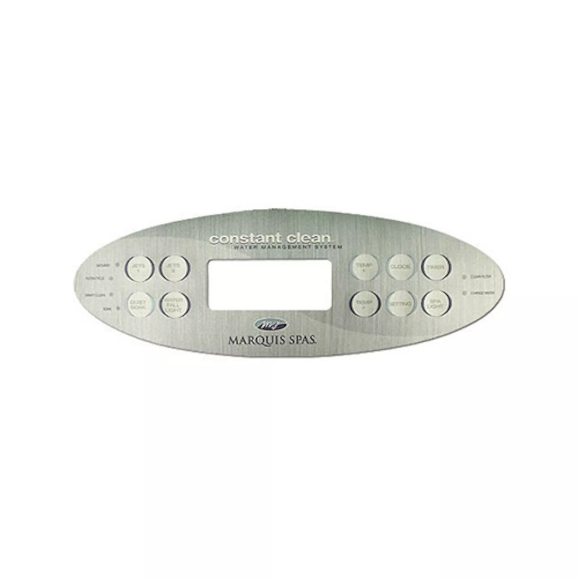 10 Button Marquis Spa MQ710 Keypad Overlay 650-0647