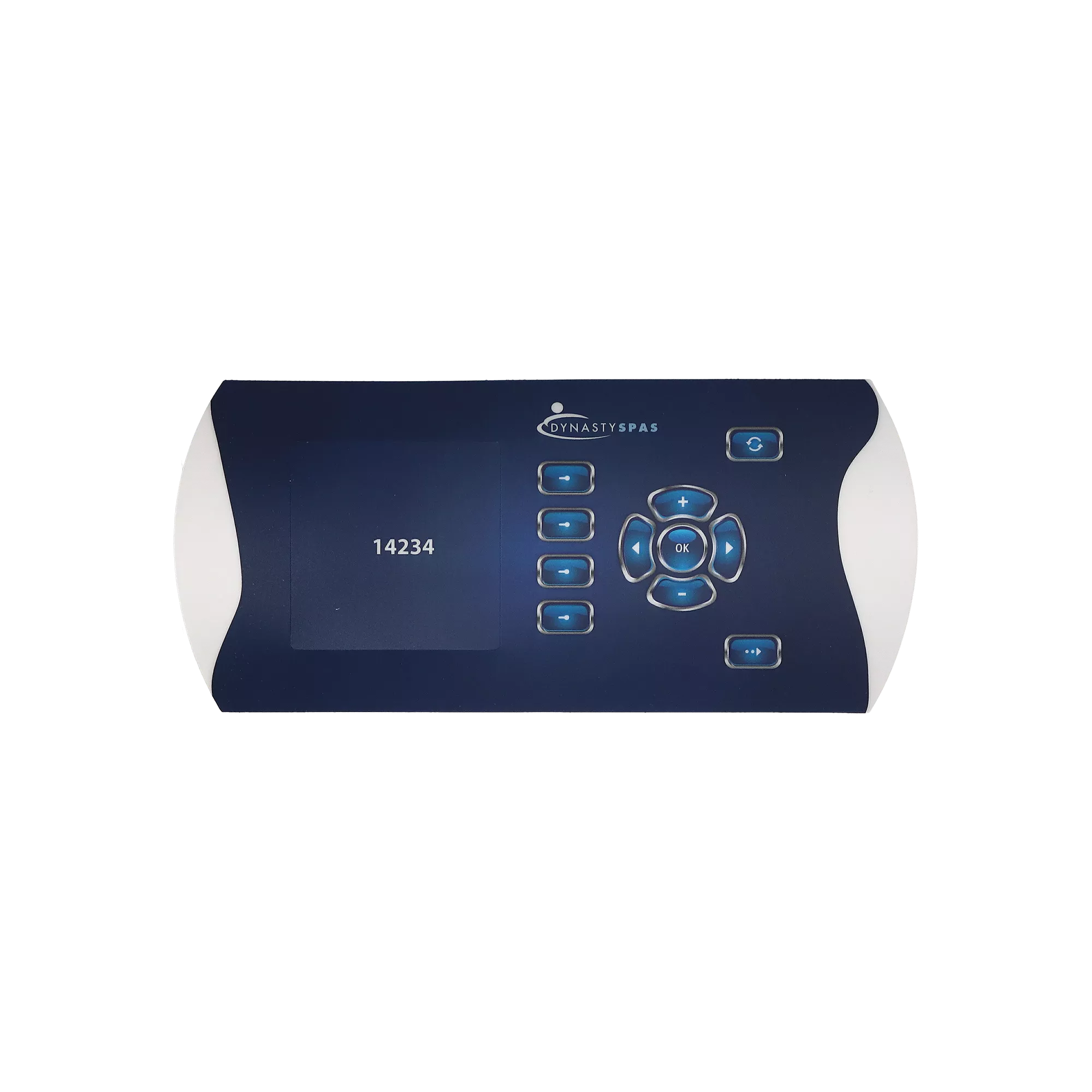 11 Button Dynasty K-600 Keypad Overlay 14234