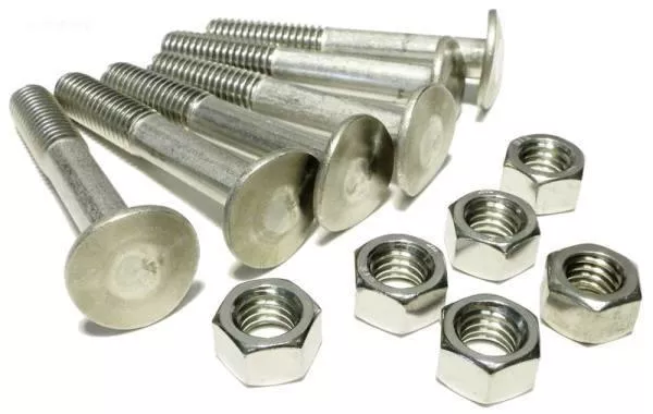 2.5" NUT AND BOLT SET OF 6