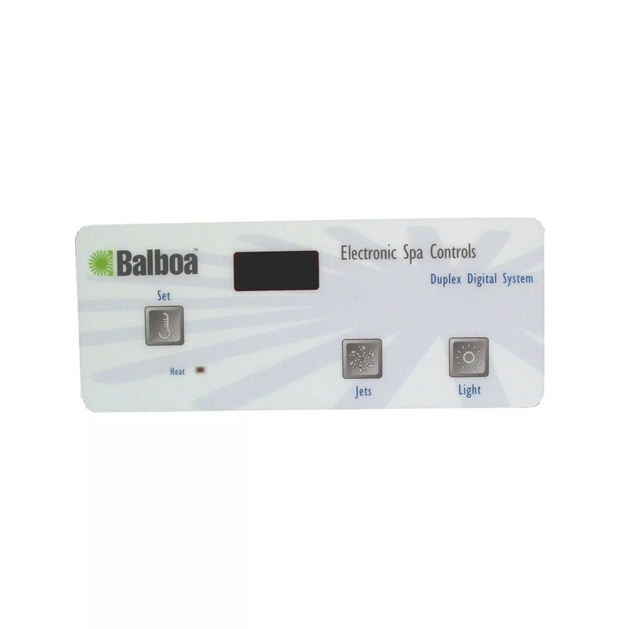3 Button Balboa VL404 Keypad Overlay 10352
