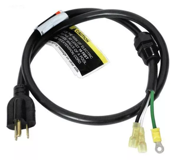 3' Cord w/3 prong plug