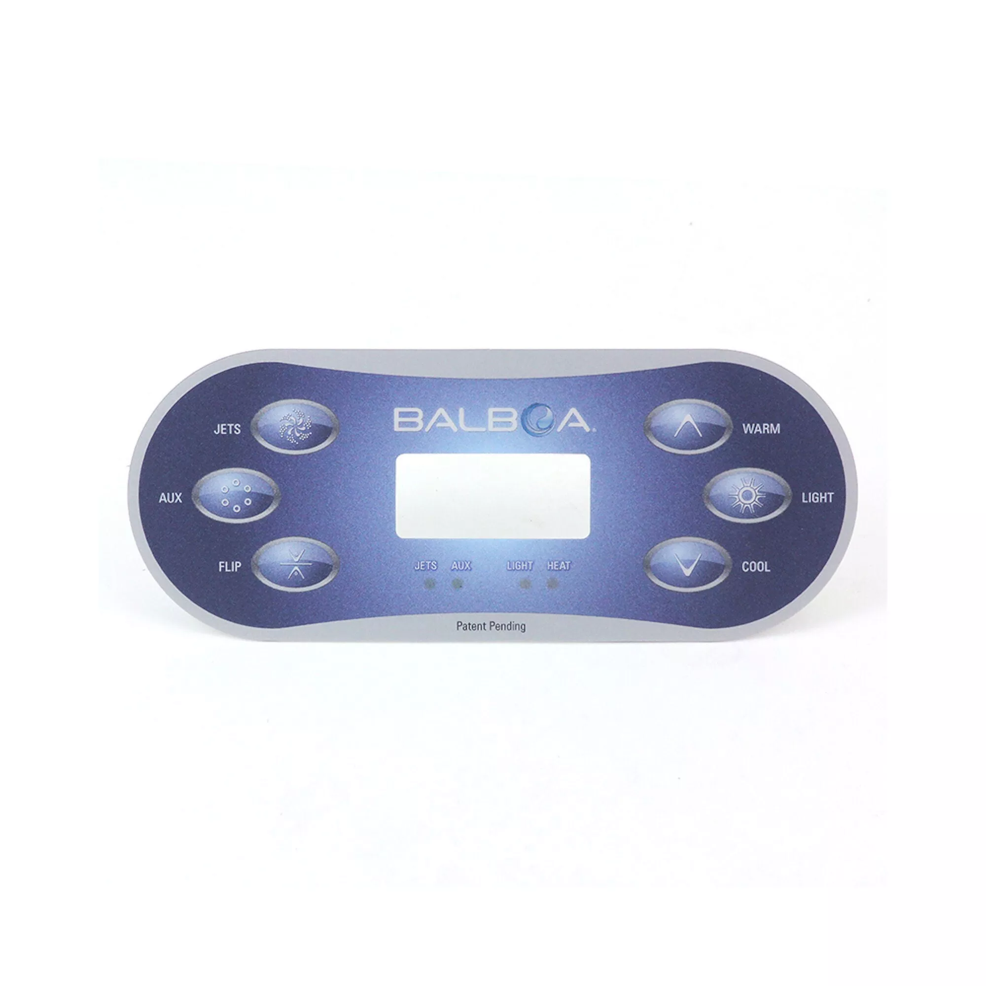 6 Button Balboa TP Series Keypad Overlay 12101