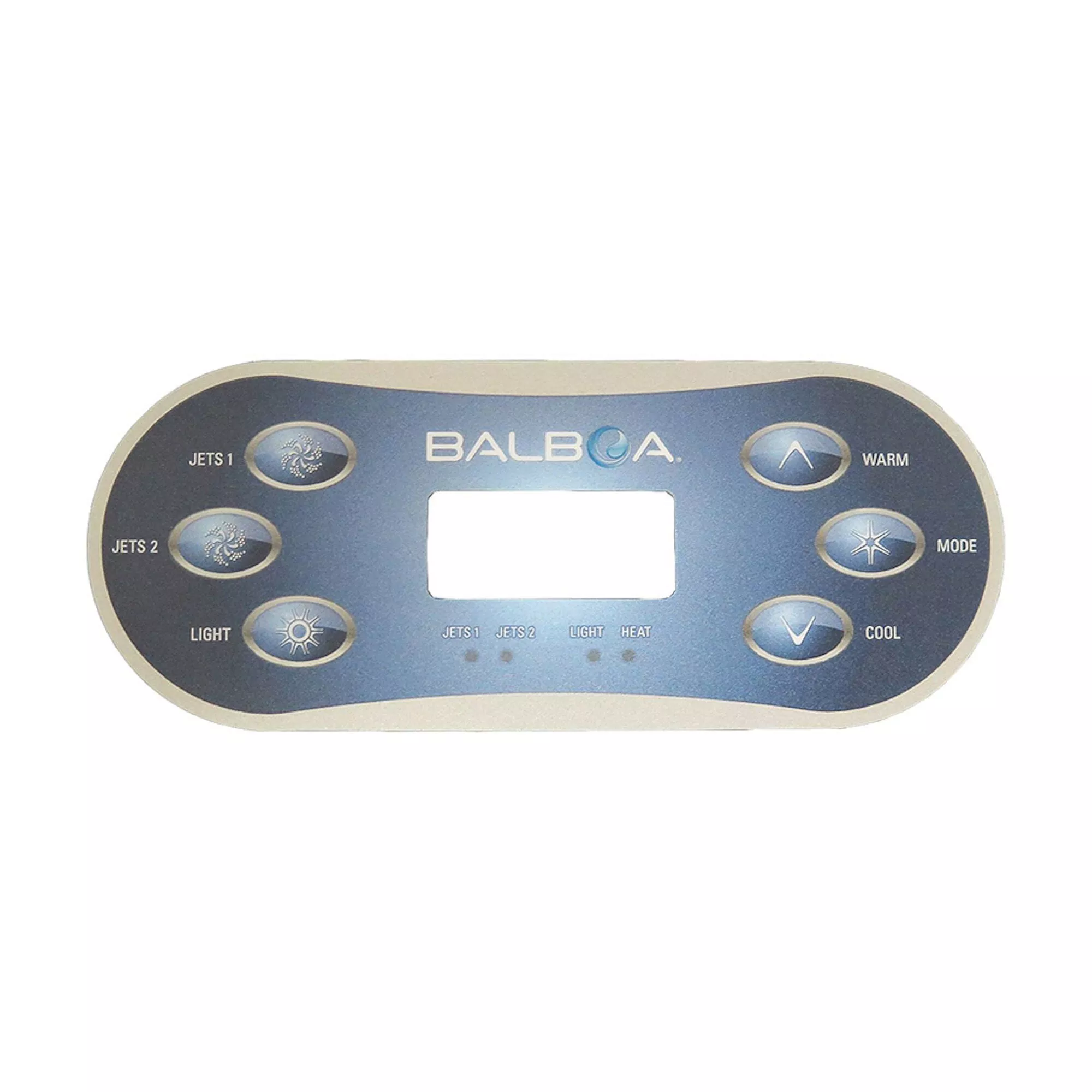 6 Button Balboa VL600S Keypad Overlay 11774
