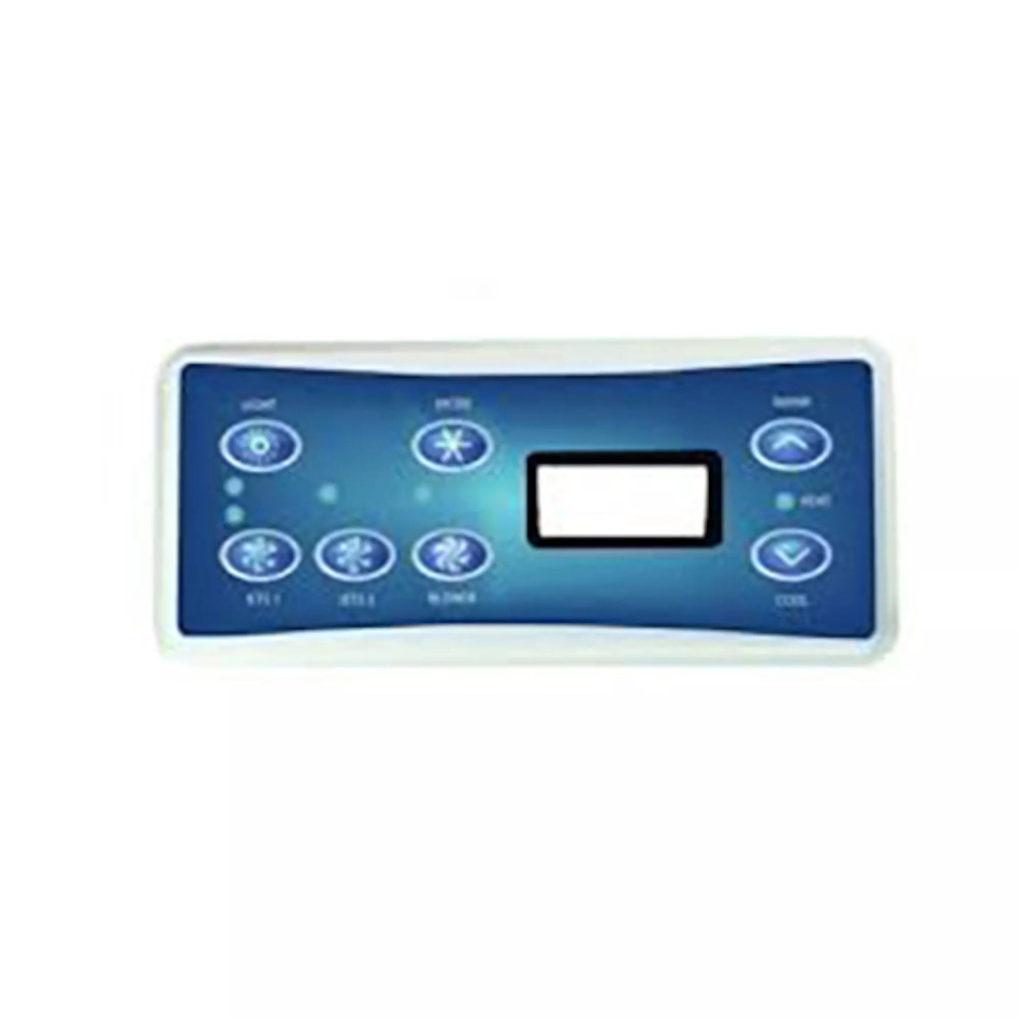 7 Button Balboa ML551 Keypad Overlay 11609