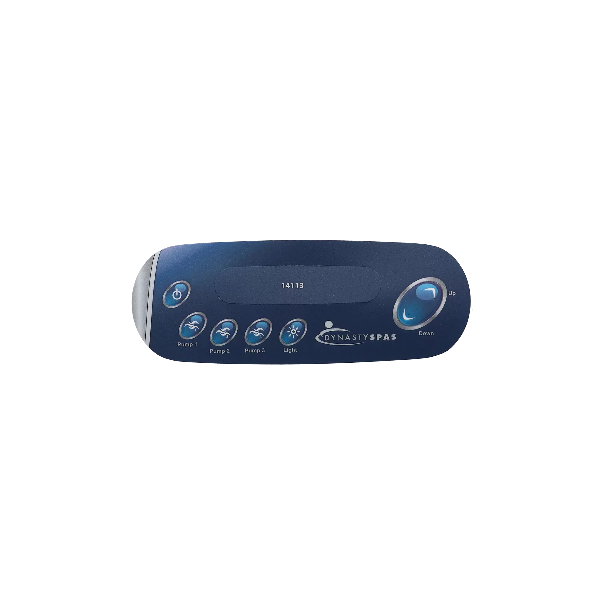 7 Button Dynasty K-450 Keypad Overlay 14113