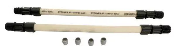 #7 Santoprene, 26-100 psi/1.7-6.9 bar, Single Head, 2/pk