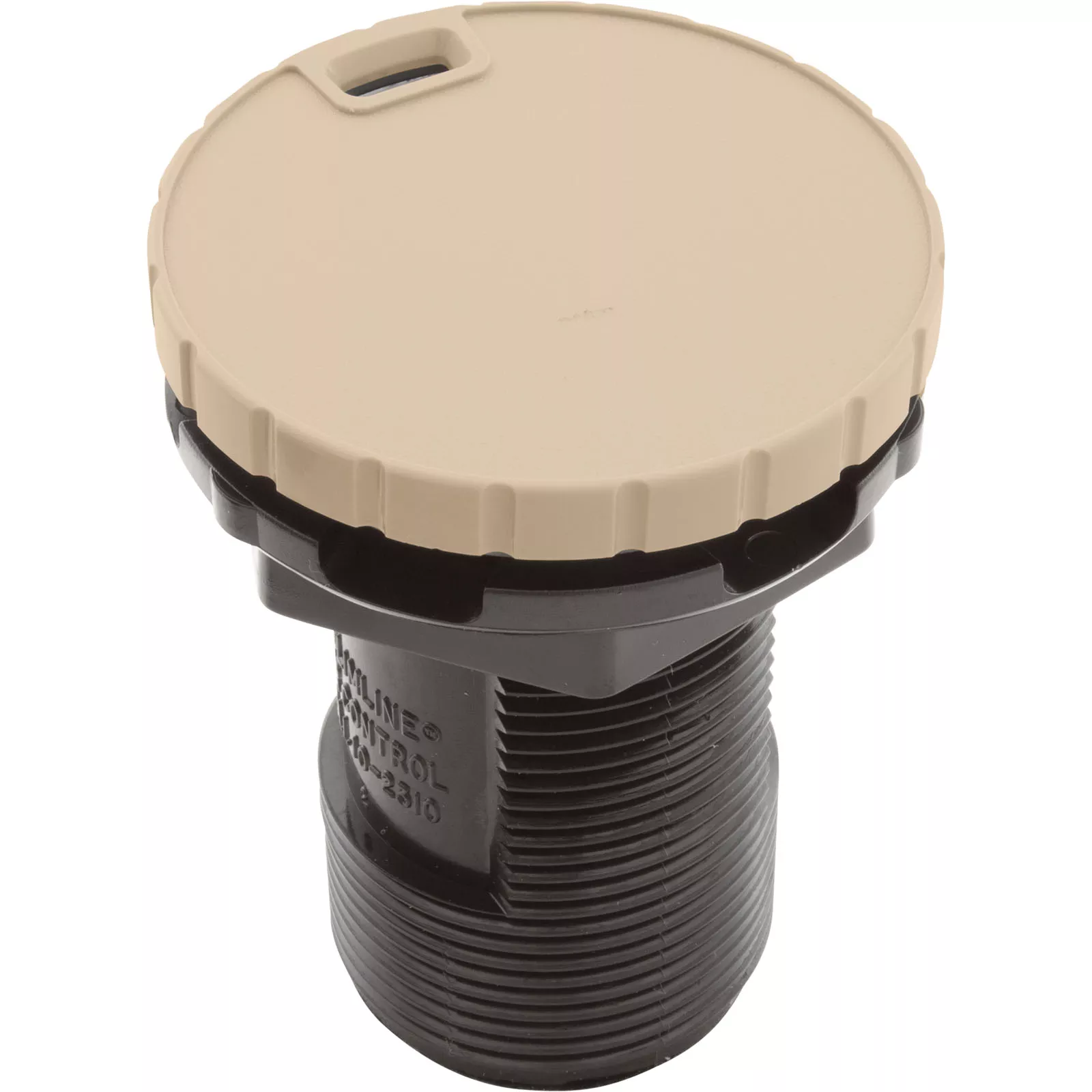 Air Ctrl, BWG/HAI Slimline, 1-3/4″hs, 2-1/2″fd, Nchd, Bone, 1″ |10-2310BON