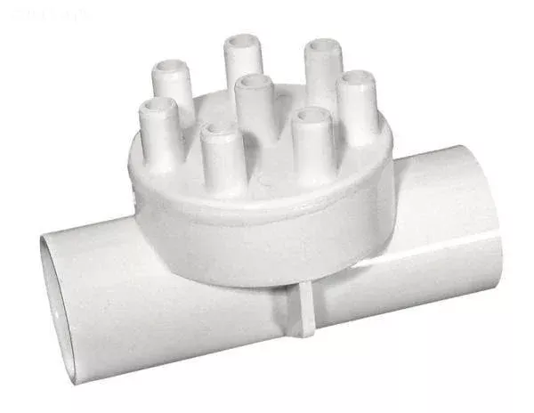 Air Manifold Assy 1"S X 1"S X (8)3/8"S Barb