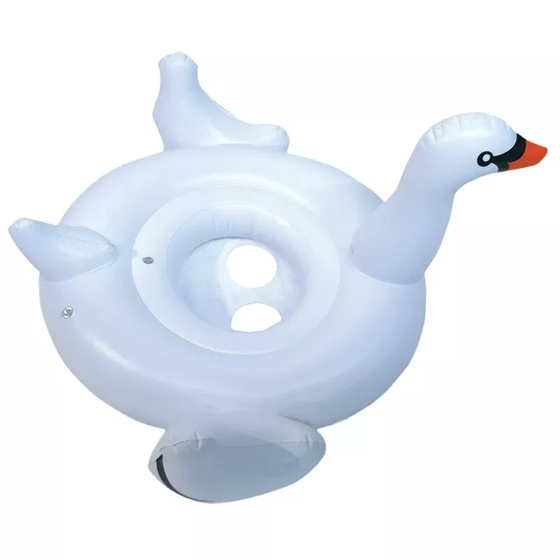 Anneau de nage en forme de cygne
