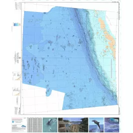 Bathymetric Nautical Chart - 15248-14BPT1_2 North Pacific Ocean 1 and 2