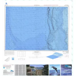 Bathymetric Nautical Chart - LM-131 Heceta Escarpment