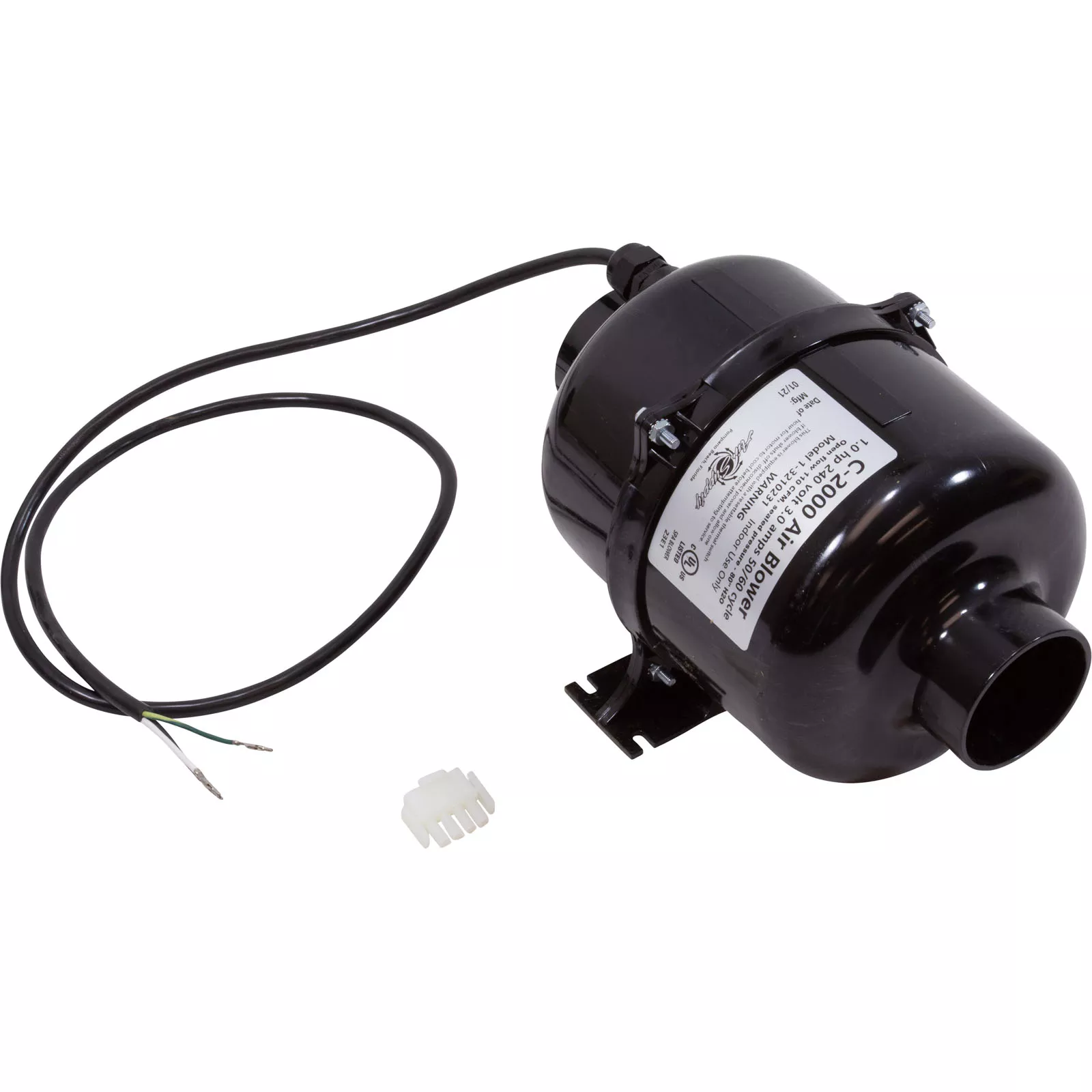 Blower, Air Supply Comet 2000, 1.0hp, 230v, 3.0A, 4ft AMP |3210231