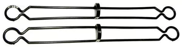 Filter bag clip, pair