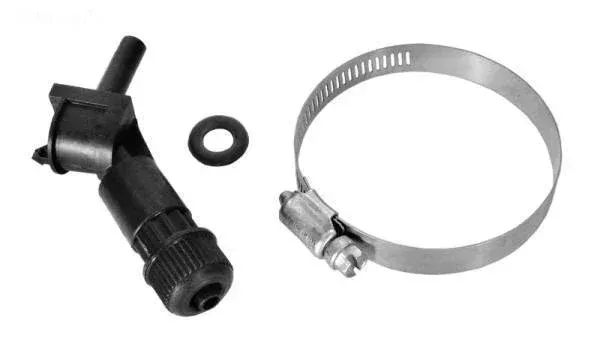 Fitting 3/8" OD Tube w/Clamp