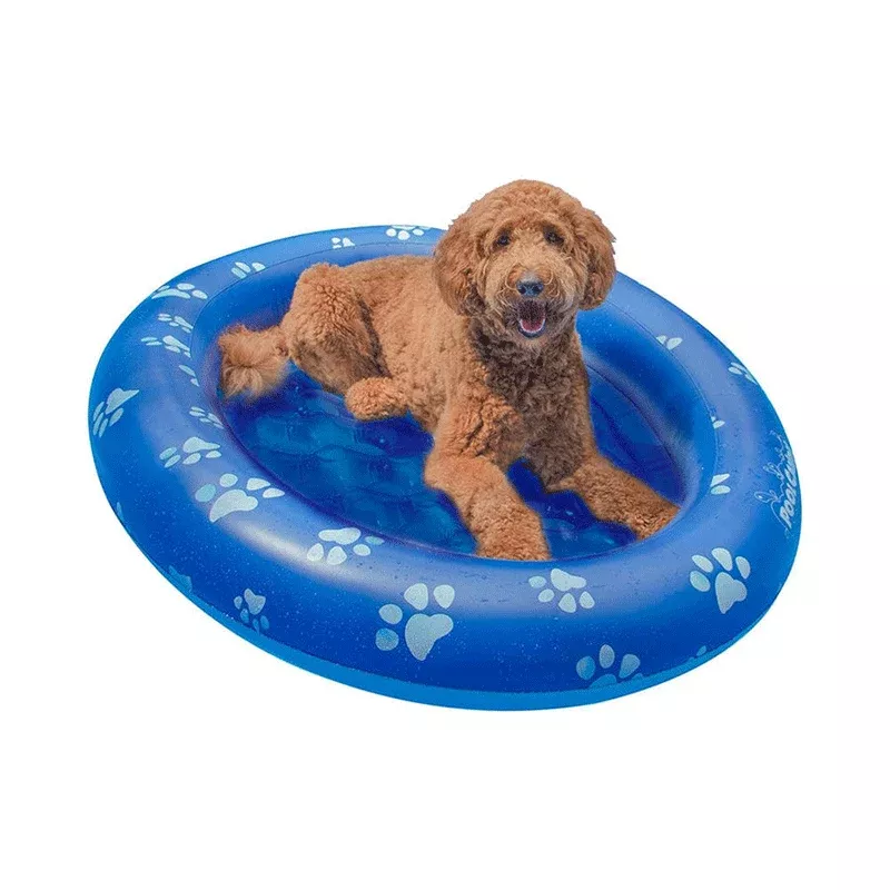 Gonflable pour animaux de compagnie (bleu foncé)