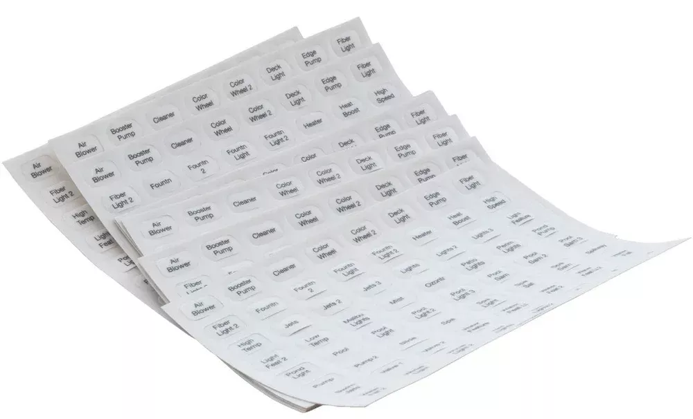LABEL FOR EZ TCH ICP REMOTE 10