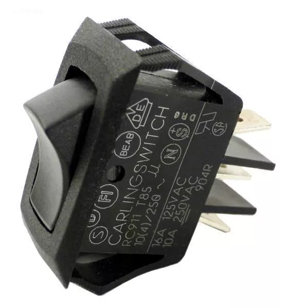 Motor switch, 3 position for 2 speed
