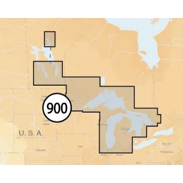 Navionics Platinum+ XL3 900+P - West Great Lakes