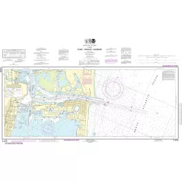 NOAA Nautical Chart - 11475 Fort Pierce Harbor