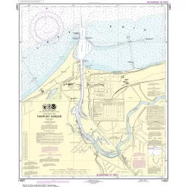NOAA Nautical Chart - 14837 Fairport Harbor