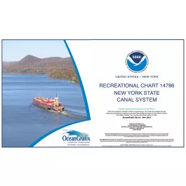 NOAA Small Craft Book Chart - 14786 New York State Canal System