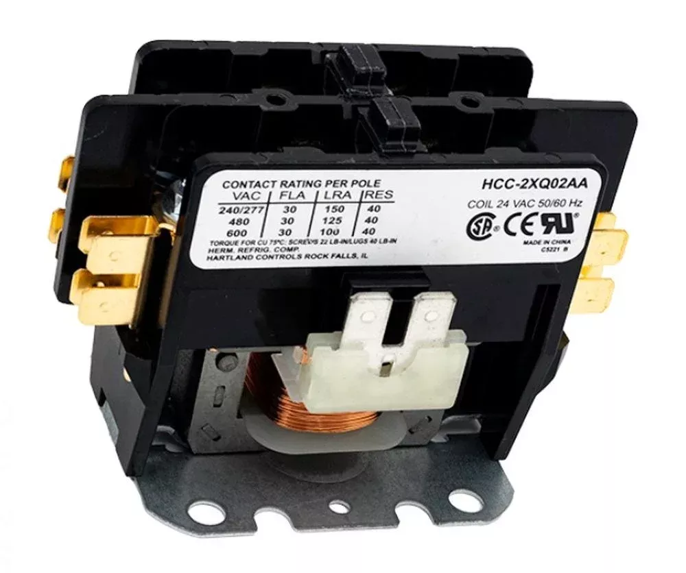 Pump contactor autoheat