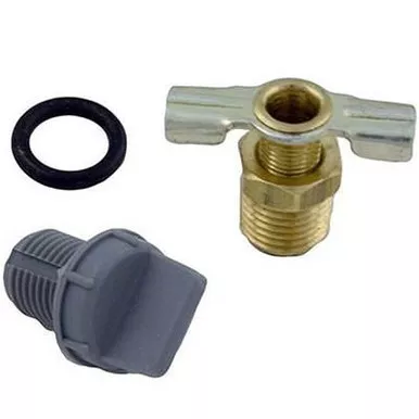 Raypak 006721F Heater Drain Plug Kit for RP2100