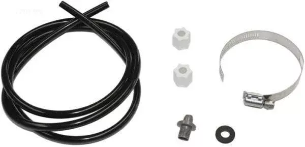 Saddle Fitting, Nut, Gasket, Saddle Clamp, 4' Tubing