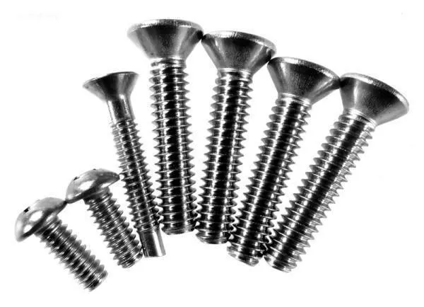 Screw kit, niche, American 8 hole, extra long