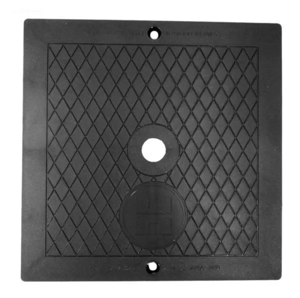 Square Skimmer Cover Black