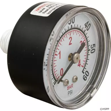 Sta-Rite 33600-0023T Back Mount Pressure Gauge