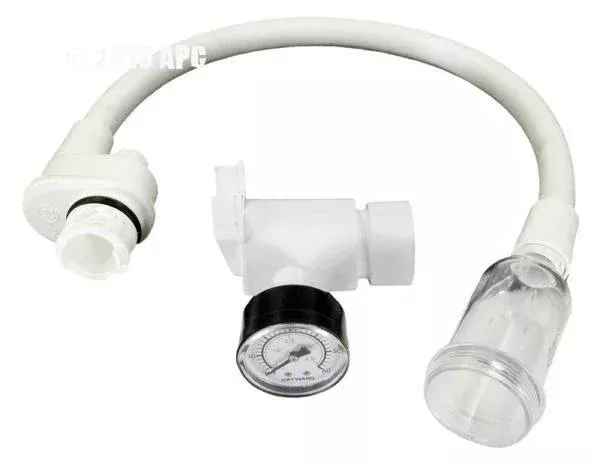 Wall Quick Connect Hose, Bottom In-Line Filter Assembly