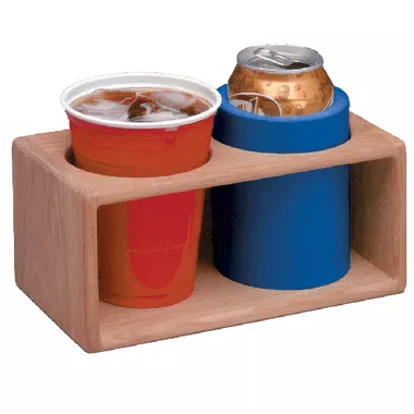 Whitecap Teak Two Insulated Drink Rack